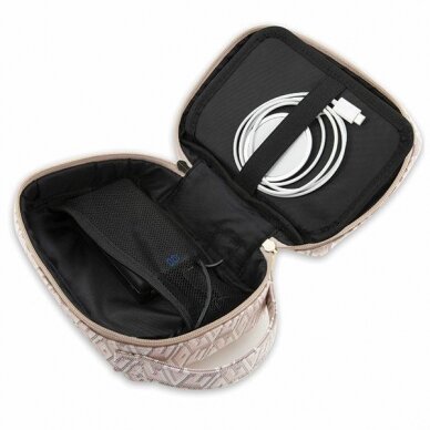 Krepšys Guess GCube Stripe GUHBHGCFSEP Rožinis 3 Krepšys Guess GCube Stripe GUHBHGCFSEP Rožinis 3