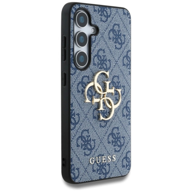 Guess Big 4G Logo Classic Logo Dėklas Samsung Galaxy S25 Mėlynas 3