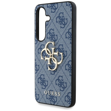 Guess Big 4G Logo Classic Logo Dėklas Samsung Galaxy S25 Mėlynas 5