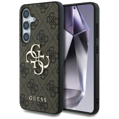 Guess Big 4G Logo Classic Logo Dėklas Samsung Galaxy S25 Rudas Guess Big 4G Logo Classic Logo Dėklas Samsung Galaxy S25 Rudas