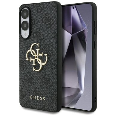 Samsung Galaxy S25 Edge dėklas Guess Big 4G Logo Classic – juodas