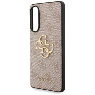 Samsung Galaxy S25 Edge dėklas Guess Big 4G Logo Classic Logo – rožinis 5