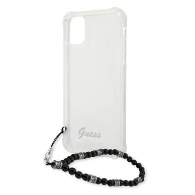 Guess Juodas Pearl Dėklas skirtas iPhone 11 6.1&quot; / Xr - Permatomas 5