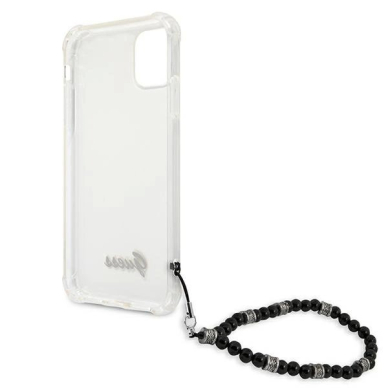 Guess Juodas Pearl Dėklas skirtas iPhone 11 6.1&quot; / Xr - Permatomas 6