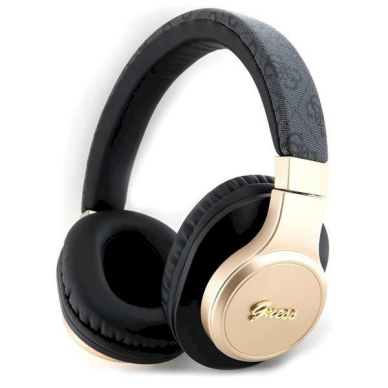 Guess bluetooth on-ear ausinės GUBH604GEMK Juodas 4G Script Guess bluetooth on-ear ausinės GUBH604GEMK Juodas 4G Script