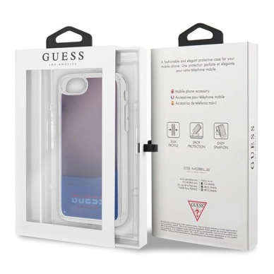 Guess California Glow in the Tamsiai Dėklas skirtas iPhone 7 / 8 / SE 2020 - Raudonas 6