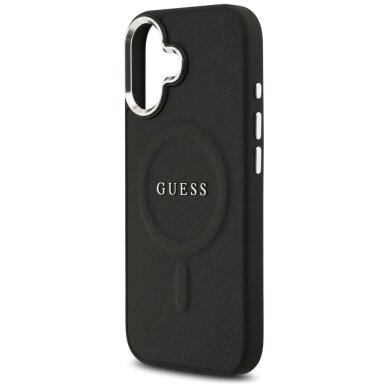 iPhone 17 Guess Classic Logo MagSafe dėklas – juodas 5 iPhone 17 Guess Classic Logo MagSafe dėklas – juodas 5