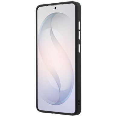 Samsung Galaxy S26 Ultra Guess Embossed Ring Triangle Logo MagSafe dėklas – juodas 4