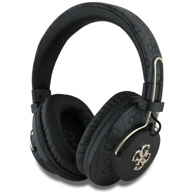 Belaidės ausinės Guess ENC Metal 4G Over-Ear – juodos Belaidės ausinės Guess ENC Metal 4G Over-Ear – juodos