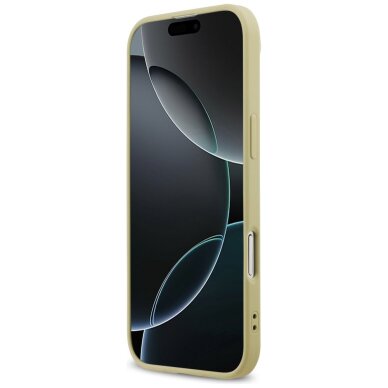 iPhone Air Guess Fixed Glitter Big 4G dėklas – auksinis 4