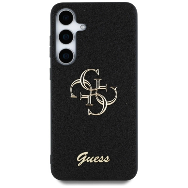Guess Fixed Glitter Big 4G Metal Logo Dėklas Samsung Galaxy S25 Juodas 2 Guess Fixed Glitter Big 4G Metal Logo Dėklas Samsung Galaxy S25 Juodas 2