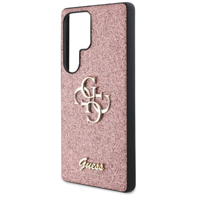 Guess Fixed Glitter Big 4G Metal Logo Dėklas Samsung Galaxy S25 Ultra Rožinis 5 Guess Fixed Glitter Big 4G Metal Logo Dėklas Samsung Galaxy S25 Ultra Rožinis 5