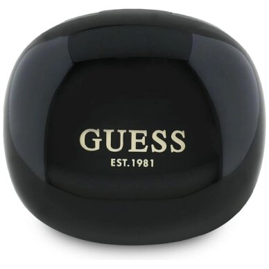 Belaidės ausinės Guess Flat Classic Logo Electroplated TWS – juodos 1