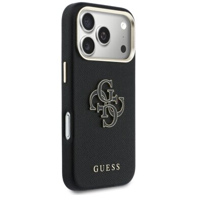 iPhone 17 Pro Max Guess FW Resin Logo dėklas – juodas 3 iPhone 17 Pro Max Guess FW Resin Logo dėklas – juodas 3