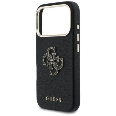 iPhone 17 Pro Max Guess FW Resin Logo dėklas – juodas 5 iPhone 17 Pro Max Guess FW Resin Logo dėklas – juodas 5