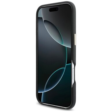 iPhone Air Guess FW Resin Logo dėklas – juodas 4