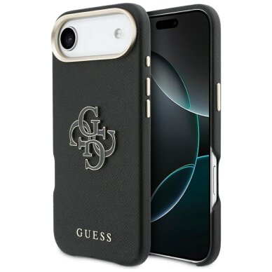 iPhone Air Guess FW Resin Logo dėklas – juodas