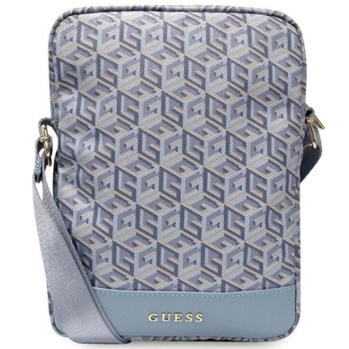 Originalus Guess dėklas GCube Stripe Tablet Bag for a 10 tablet - Mėlynas Originalus Guess dėklas GCube Stripe Tablet Bag for a 10 tablet - Mėlynas