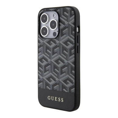 Originalus Guess dėklas GCube Stripes MagSafeiPhone 15 Pro Max - Juodas 1 Originalus Guess dėklas GCube Stripes MagSafeiPhone 15 Pro Max - Juodas 1