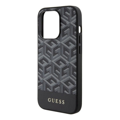 Originalus Guess dėklas GCube Stripes MagSafeiPhone 15 Pro Max - Juodas 5 Originalus Guess dėklas GCube Stripes MagSafeiPhone 15 Pro Max - Juodas 5