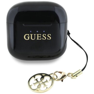 Belaidės ausinės Guess Glossy Effect Printed Classic Logo & Charm TWS – juodos 2 Belaidės ausinės Guess Glossy Effect Printed Classic Logo & Charm TWS – juodos 2