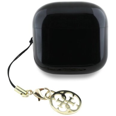 Belaidės ausinės Guess Glossy Effect Printed Classic Logo & Charm TWS – juodos 3