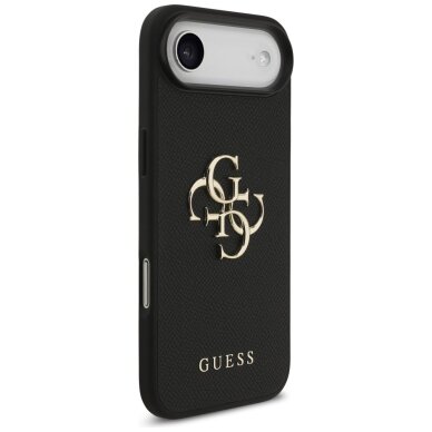 iPhone Air Guess Grained Big 4G & Classic Logo dėklas – juodas 3 iPhone Air Guess Grained Big 4G & Classic Logo dėklas – juodas 3