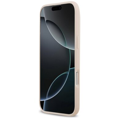 iPhone Air Guess Grained Big 4G & Classic Logo dėklas – rožinis 4