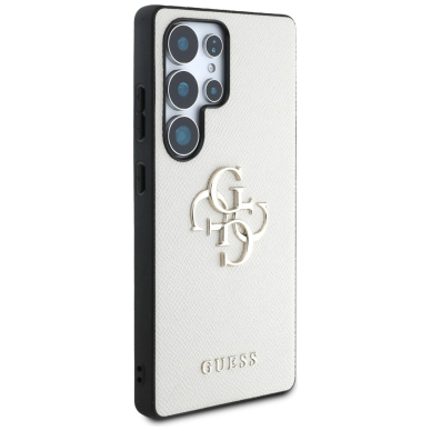 Guess Grained Big 4G Logo Small Classic Logo Dėklas Samsung Galaxy S25 Ultra beige 3 Guess Grained Big 4G Logo Small Classic Logo Dėklas Samsung Galaxy S25 Ultra beige 3