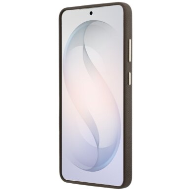 Samsung Galaxy S26 Ultra Guess Grained Big 4G Metal Logo dėklas – rudas 4 Samsung Galaxy S26 Ultra Guess Grained Big 4G Metal Logo dėklas – rudas 4