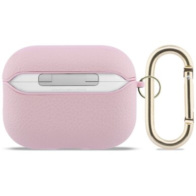 AirPods Pro 3 Guess Grained Classic Logo dėklas – rožinis 1
