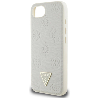 iPhone 16e – Guess Grained Hot Stamp Peony Triangle Logo MagSafe dėklas - Smėlinis 5 iPhone 16e – Guess Grained Hot Stamp Peony Triangle Logo MagSafe dėklas - Smėlinis 5
