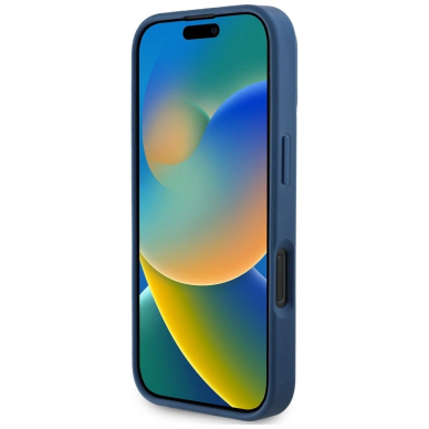 Guess Grained Printed Flower Pattern MagSafe Dėklas skirtas iPhone 16 Pro Max Mėlynas 4 Guess Grained Printed Flower Pattern MagSafe Dėklas skirtas iPhone 16 Pro Max Mėlynas 4