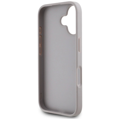 iPhone 16 Guess Grained Roses Big 4G Logo dėklas - violetinis 6