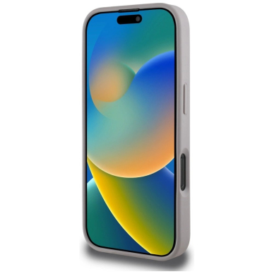 iPhone 16 Pro Max Guess Grained Roses Big 4G logo dėklas - violetinis 4