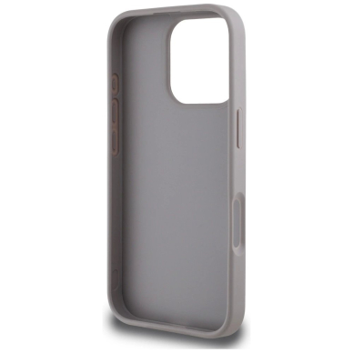 iPhone 16 Pro Max Guess Grained Roses Big 4G logo dėklas - violetinis 6