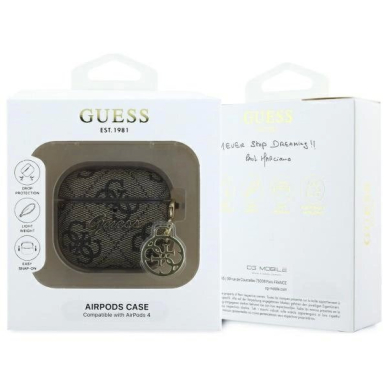 Guess GUA4G4GSMW AirPods 4 cover Rudas 4G Charm Collection 2