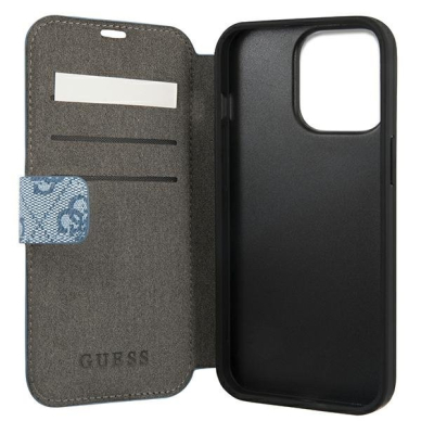 Dėklas Guess GUBKP13L4GDBL iPhone 13 Pro / 13 6.1 mėlynas 4