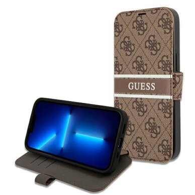 Dėklas Guess GUBKP13L4GDBR iPhone 13 Pro / 13 6.1 Rudas 5