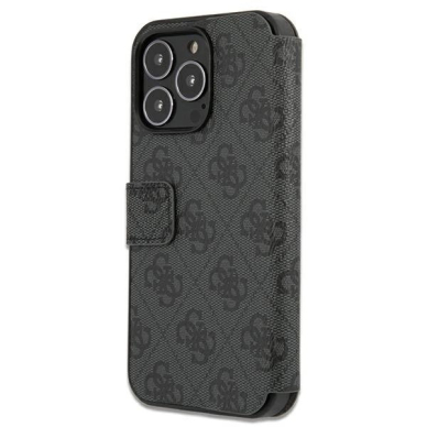 Guess GUBKP13X4GMGGR iPhone 13 Pro Max 6.7&quot; Pilkas/Pilkas book 4G Big Metal Logo 3
