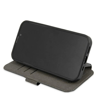 Guess GUBKP13X4GMGGR iPhone 13 Pro Max 6.7" Pilkas/Pilkas book 4G Big Metal Logo 5 Guess GUBKP13X4GMGGR iPhone 13 Pro Max 6.7" Pilkas/Pilkas book 4G Big Metal Logo 5