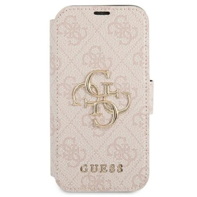 Guess GUBKP13X4GMGPI iPhone 13 Pro Max 6.7&quot; Rožinis/Rožinis book 4G Big Metal Logo 1
