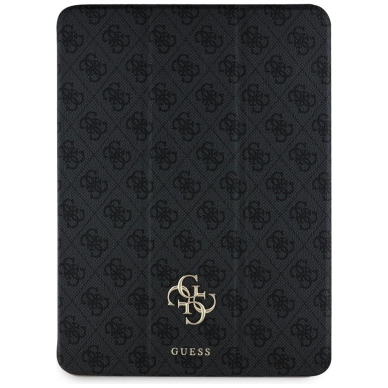 Guess GUFC13PM24PS4SGK iPad Pro 13&quot; 2024 Juodas/Juodas Magnetinis 4G Big Logo 1