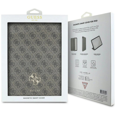 Guess GUFC13PM24PS4SGW iPad Pro 13&quot; 2024 Rudas Magnetinis 4G Big Logo 5