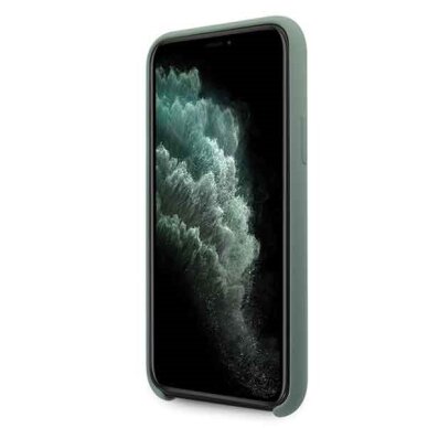 Originalus Guess Dėklas Guhcn58Ls4Gka Iphone 11 Pro Chaki Silicone 4G Tone On Tone  5