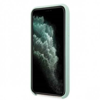 Originalus Guess Dėklas Guhcn58Lslmggr Iphone 11 Pro Žalias Hard Case Silicone Vintage Auksinis Logo 5 Originalus Guess Dėklas Guhcn58Lslmggr Iphone 11 Pro Žalias Hard Case Silicone Vintage Auksinis Logo 5