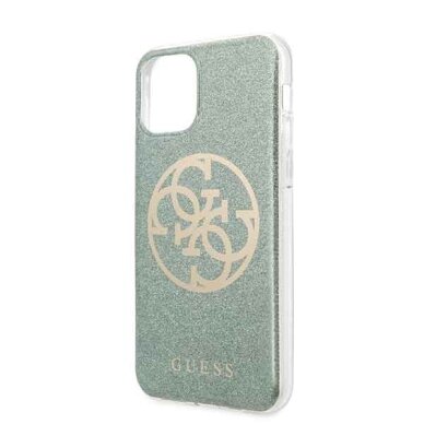 Originalus Guess Dėklas Guhcn58Pcuglka Iphone 11 Pro Chaki 4G Circle Glitter 2
