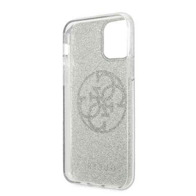 Originalus Guess Dėklas Guhcn58Pcuglka Iphone 11 Pro Chaki 4G Circle Glitter 3