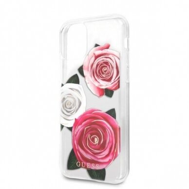 Dėklas Guess Flower Desire GUHCN58ROSTRT iPhone 11 Pro Permatomas 2 Dėklas Guess Flower Desire GUHCN58ROSTRT iPhone 11 Pro Permatomas 2