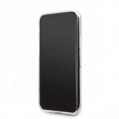 Originalus Guess Dėklas Guhcn65Pcuglpbl Iphone 11 Pro Max Rožinis Mėlynas Hard Case Glitter Gradient 5
